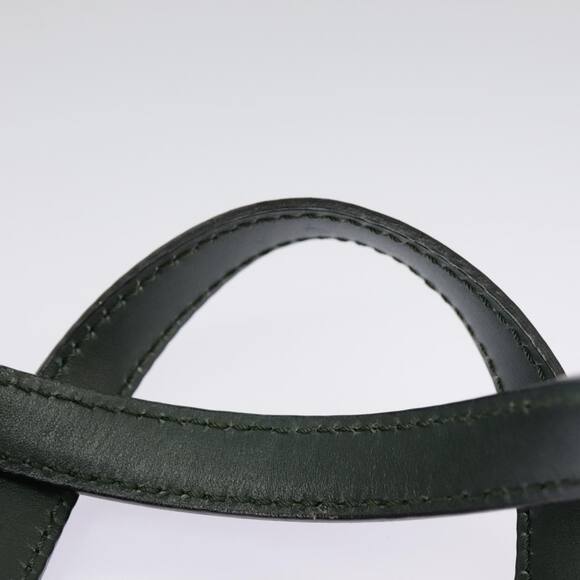 CELINE C Macadam Canvas Hand Bag Gray Gold - Picture 8 of 13